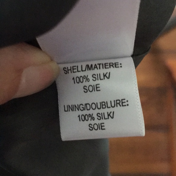 Vera Wang Silk Dress heart 💜 - Picture 7 of 7